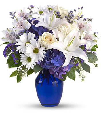 Beautiful in Blue from Bakanas Florist & Gifts, flower shop in Marlton, NJ